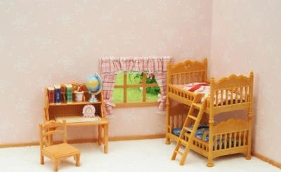 Sylvanian Families Landhaus Kinderzimmer Mit Stockbett – Bild 4