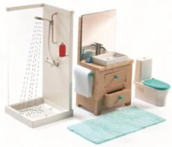 DJECO Puppenhaus - Badenzimmer