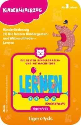 Tigerbox Tigercard - Kinderliederzug - Folge 2: Die Besten Kindergarten- Und Mitmachlieder - Lernen – Bild 2