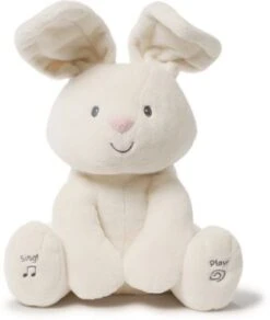 GUND Flora, Das Singende Und Sprechende Häschen - Spielt Guck Guck Mit Den Ohren