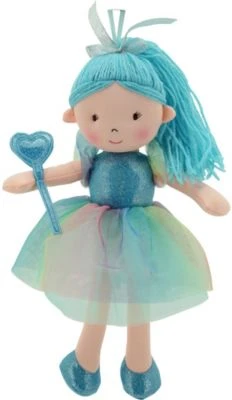 Sweety-Toys Sweety Toys 11858 Stoffpuppe Ballerina Plüschtier Prinzessin 30 Cm Türkis
