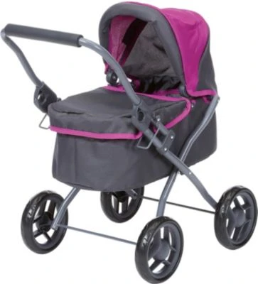 KNORRTOYS.COM Puppenwagen Mini Lili - Tec Purple