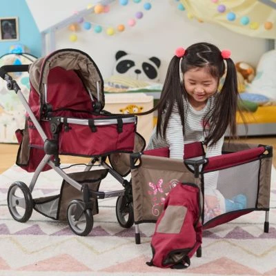 MyToys ORIGINALS Kombi-Puppenwagen Pram Milano Mit Zubehör Von Bayer â Bild 2