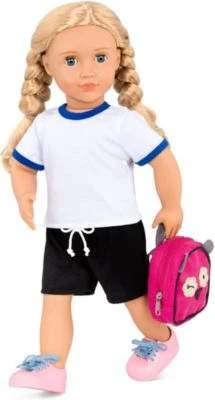 Our Generation Deluxe Puppe Hally 46 Cm In Schuluniform â Bild 4