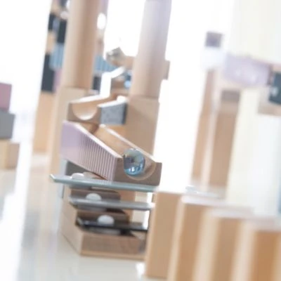 Roba Holz-Kugelbahn, 100-teilig – Bild 6