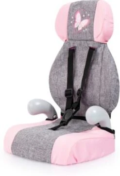 BAYER Puppen-Autositz Deluxe, Grau