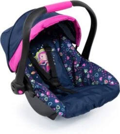 BAYER Puppen-Autositz Mit Dach, Blau