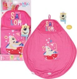 BABY Born® Bath Kapuzenhandtuch & Schwamm