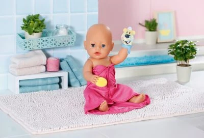 BABY Born® Bath Kapuzenhandtuch & Schwamm – Bild 6