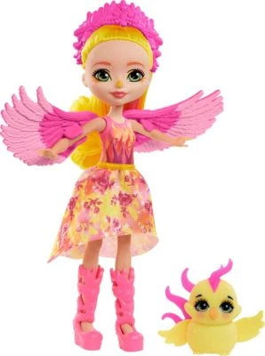 Enchantimals Royals Falon Phoenix Puppe & Sunrise – Bild 2