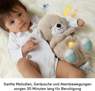Fisher Price Spieluhr Schlummer-Otter Geschenkset – Bild 5
