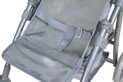 KNORRTOYS.COM Puppenbuggy Liba - Flying Hearts Blue Pink â Bild 5