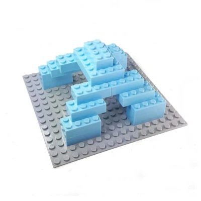 Katara Bausteine Box-Set Mit 520 Steinen + Platte + Box, Sluban, Papimax, Q-Bricks Und Mehr Steckbausteine – Bild 6