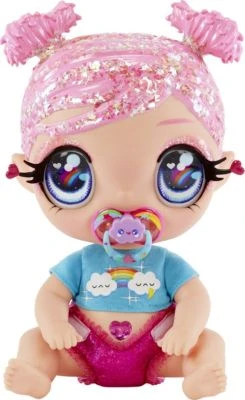 Glitter Babyz Doll - Dreamia Stardust (Pink/Rainbow) – Bild 5