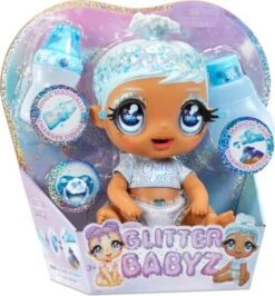 Glitter Babyz Doll - January Snowflake (Light Blue/Snowflake)