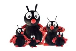 Schaffer Knuddel Mich!® Plüsch-Tier Marienkäfer "Buggy" - Größe 14 Cm