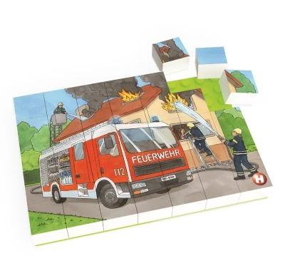 Hubelino Puzzle Feuerwehr Einsatz – Bild 3