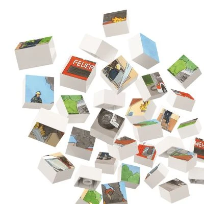 Hubelino Puzzle Feuerwehr Einsatz – Bild 4