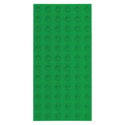 Strictly Briks - Bauplatte 6x12 BIG BRIKS Grün Doppelpack – Bild 2