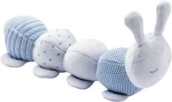 Nattou Raupe Mit Aktivitäten Blau