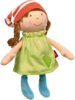 Sigikid Puppe Klein Grün, Softdolls