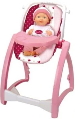 Klein Princess Coralie Puppen-Hochstuhl, 4 In 1