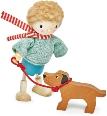 Tender Leaf Toys Mr Goodwood & Hund Für Puppenhaus – Bild 2