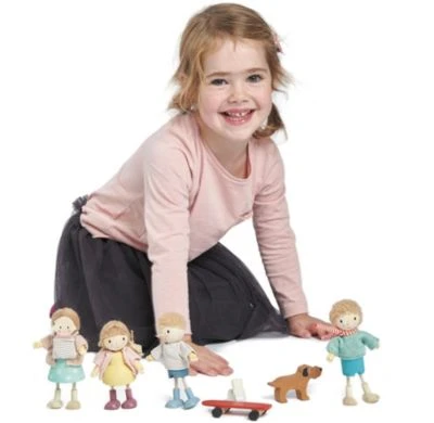 Tender Leaf Toys Mr Goodwood & Hund Für Puppenhaus – Bild 3