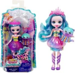Royal Enchantimals Jelanie Jellyfish & Stingley Puppe
