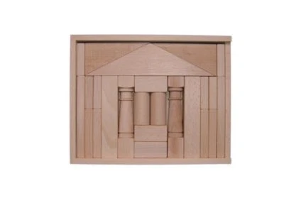 Holzspielzeug Baukasten Domizil Natur