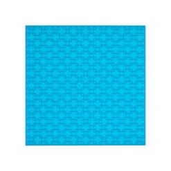 Stapelbare Bauplatte (16 X 16 Cm, 20 X 20 Noppen), Transparentblau, 4er-Pack