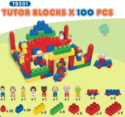 Tutor Blocks Meine Ersten Magnetbausteine 100 Bausteine Mit Leichtmagnet