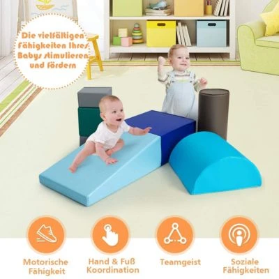 COSTWAY® Softbausteine 6 STK. Schaumstoffbausteine – Bild 3