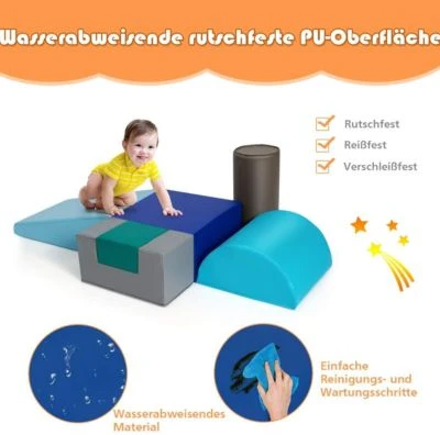 COSTWAY® Softbausteine 6 STK. Schaumstoffbausteine – Bild 5