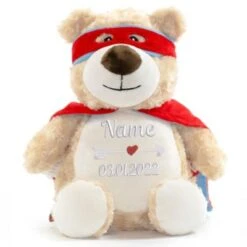 Elefantasie Stofftier Heldenbär Personalisiert Bestickt