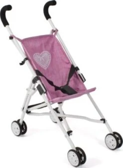 CHIC 2000 Mini-Puppenbuggy ROMA, Jeans Pink