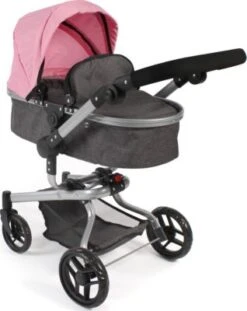 CHIC 2000 Kombi-Puppenwagen YOLO, Melange Rosa