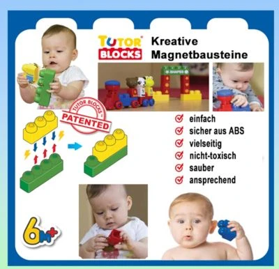 Tutor Blocks Meine Ersten Magnetbausteine Reisezug – Bild 4