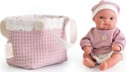 JUAN ANTONIO Munecas Babypuppe Mufly Mit Kinderwagentasche, 21 Cm