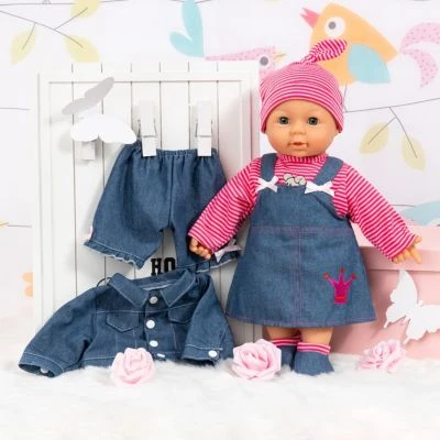 BAYER Puppenkleidung Jeans-Set, 42-46cm â Bild 3