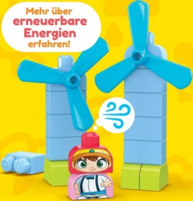 Mega Bloks® Green Town Bau- & Lernspaß Eco Haus – Bild 3