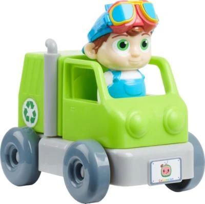 Just Play Cocomelon Build A Vehicle: Tomtom Im Müllwagen, 4-tlg. – Bild 2