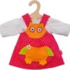 Heless Puppenkleid Mit Eulenmotiv, 2-tlg., Gr. 28-35 Cm