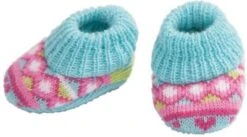 Heless Puppen-Strickschuhe, Gr. 35-45 Cm