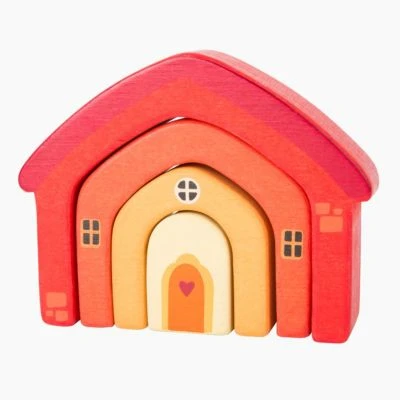 Small Foot Holzbausteine Haus – Bild 3