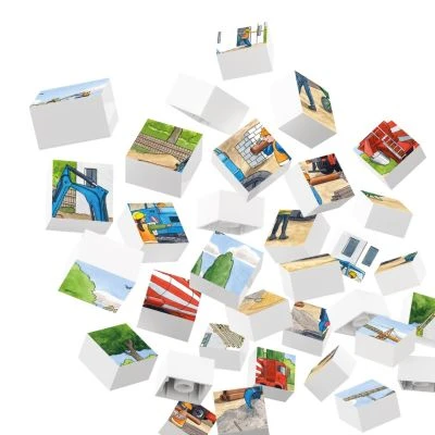 Hubelino Puzzle 410207 Auf Der Baustelle (35-teilig) – Bild 3