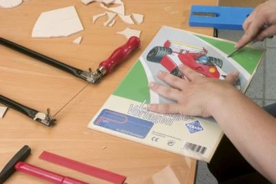 Pebaro Laubsägevorlage Schmetterling", 312/1S" – Bild 2