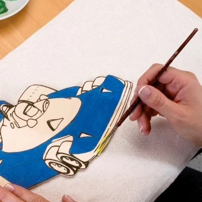 Pebaro Laubsägevorlage Futterring Schneemann", 372/3S" – Bild 2