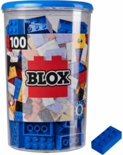 Simba Blox 100 Blaue 8er Steine In Dose