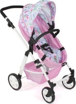 CHIC 2000 Kombi-Puppenwagen NELE, Flowers – Bild 5